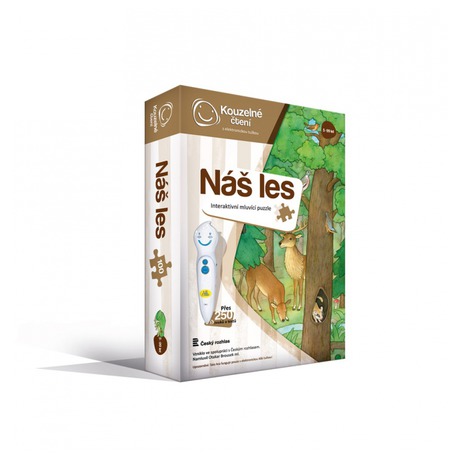 Kouzelné čtení ALBI Puzzle Náš les - Albi Puzzle Náš les (foto 1)