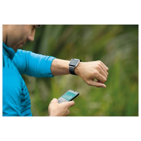 Chytré hodinky Fitbit Blaze small - modrá - Fitbit Blaze small -&nbsp;modrá (foto 1)