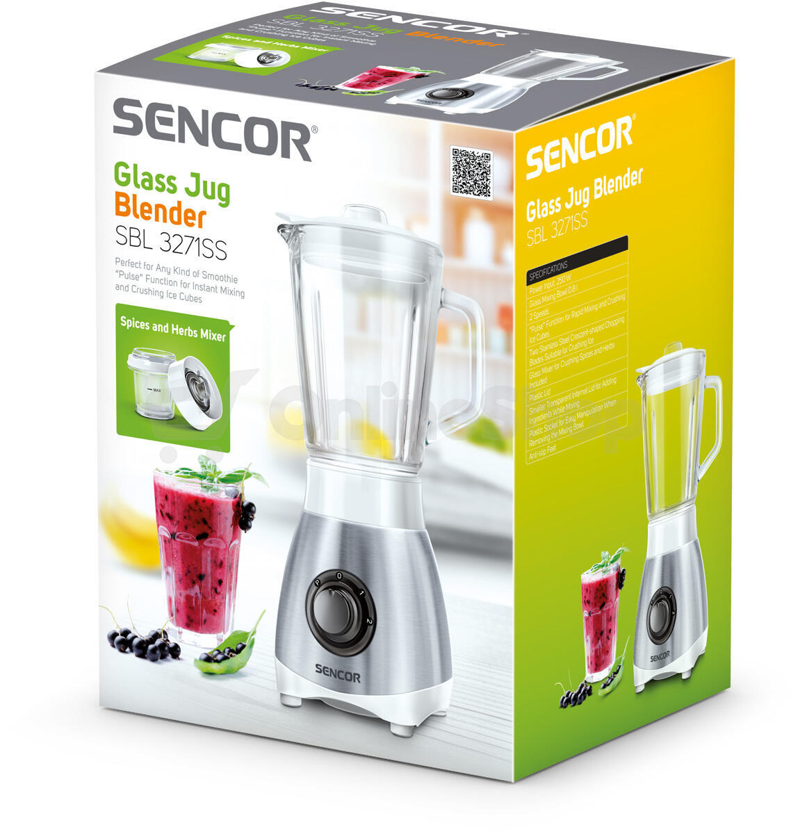 Stolní mixér Sencor SBL 3271SS