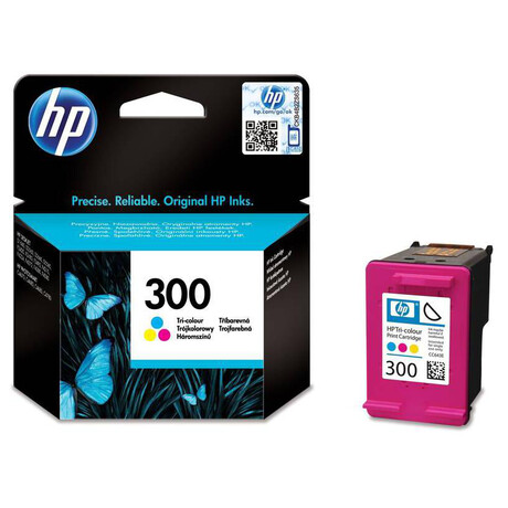 Inkoustová náplň HP 300, 165 stran - CMY
