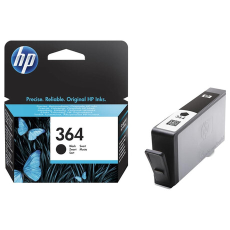 HP Inc. HP 364 Black Ink Cart, 6 ml, CB316EE (250 pages) (CB316EE#BA3)