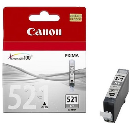 Inkoustov npl Canon CLI-521GY, 1370 stran originln - ed - Canon CLI-521GY, 1370 stran originln - ed (foto 1)