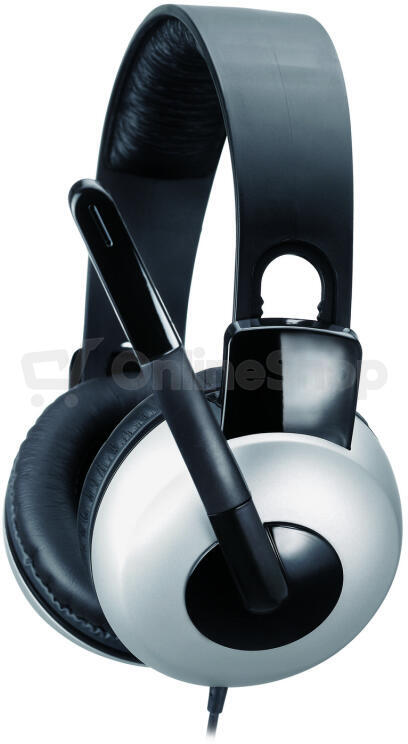 Headset Genius HS-05A - černý/stříbrný