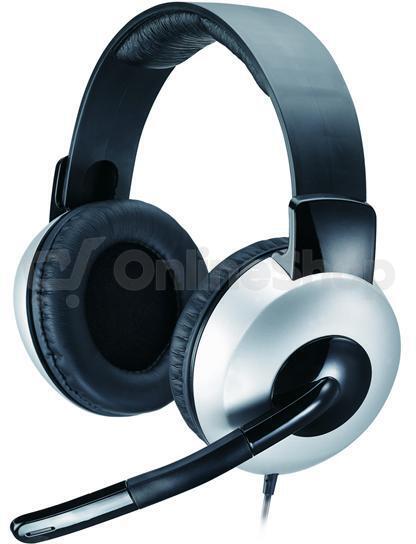 Headset Genius HS-05A - černý/stříbrný