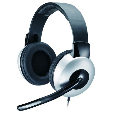 Headset Genius HS-05A - černý/stříbrný - Genius HS-05A - černý/stříbrný (foto 4)