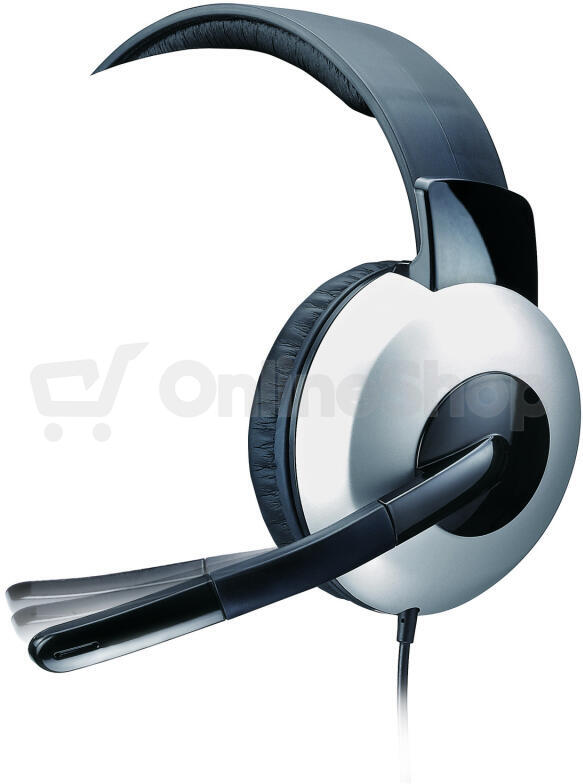 Headset Genius HS-05A - černý/stříbrný