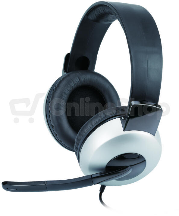 Headset Genius HS-05A - černý/stříbrný