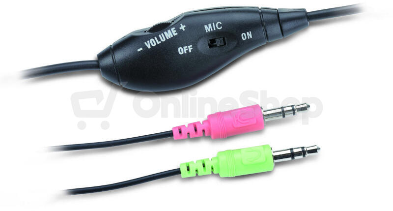 Headset Genius HS-05A - černý/stříbrný