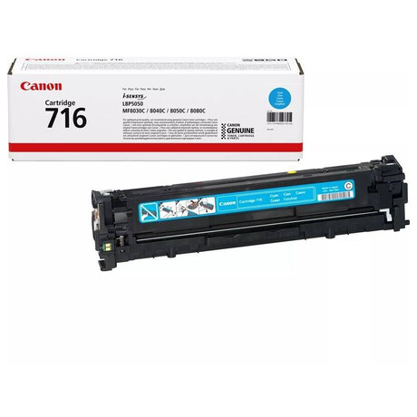 Toner Canon CRG-716C, 1500 stran originln - modr