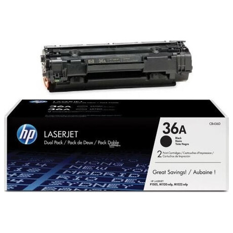 HP Inc. HP 36A Black LJ Toner Cart, CB436A (2,000 pages)