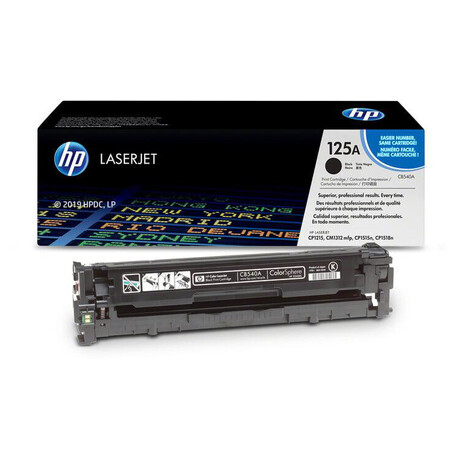HP Inc. HP 125A Black LJ Toner Cart, CB540A (2,200 pages)