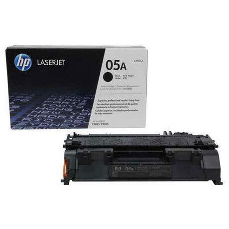 HP Inc. HP 05A Black LJ Toner Cart, CE505A (2,300 pages)