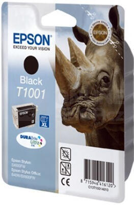 Inkoustová náplň Epson T1001, 25,9ml originální - černá