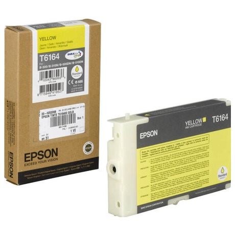 Inkoustová náplň Epson T616400, 53ml originální - žlutá