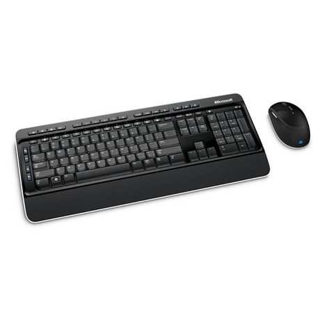 Klávesnice s myší Microsoft Wireless Desktop 3000 BlueTrack CZ - černá - Microsoft Wireless Desktop 3000 BlueTrack CZ&nbsp;- černá (foto 4)