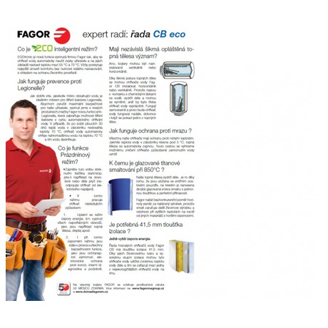 Ohřívač vody Fagor CB-80ECO - Fagor CB-80ECO (foto 1)