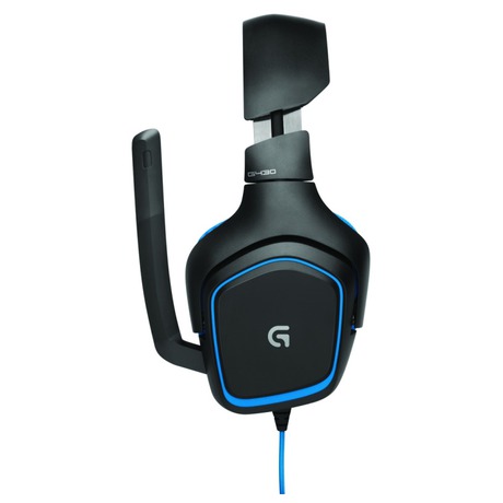 Headset Logitech Gaming G430 - modrý
