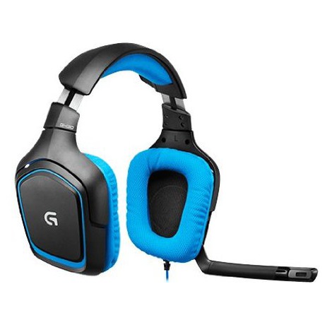 Headset Logitech Gaming G430 - modrý