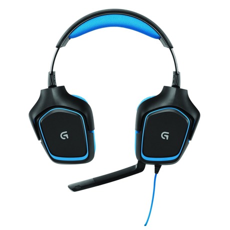 Headset Logitech Gaming G430 - modrý