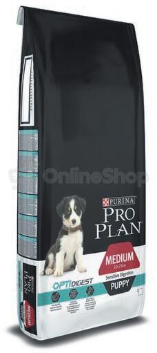 Granule Purina Pro Plan MEDIUM PUPPY Sensitive Digestion Kuřecí 12 kg