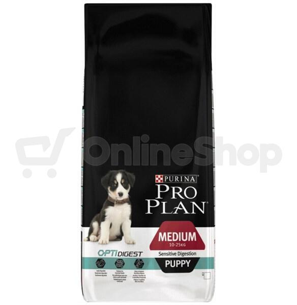 Granule Purina Pro Plan MEDIUM PUPPY Sensitive Digestion Kuřecí 12 kg