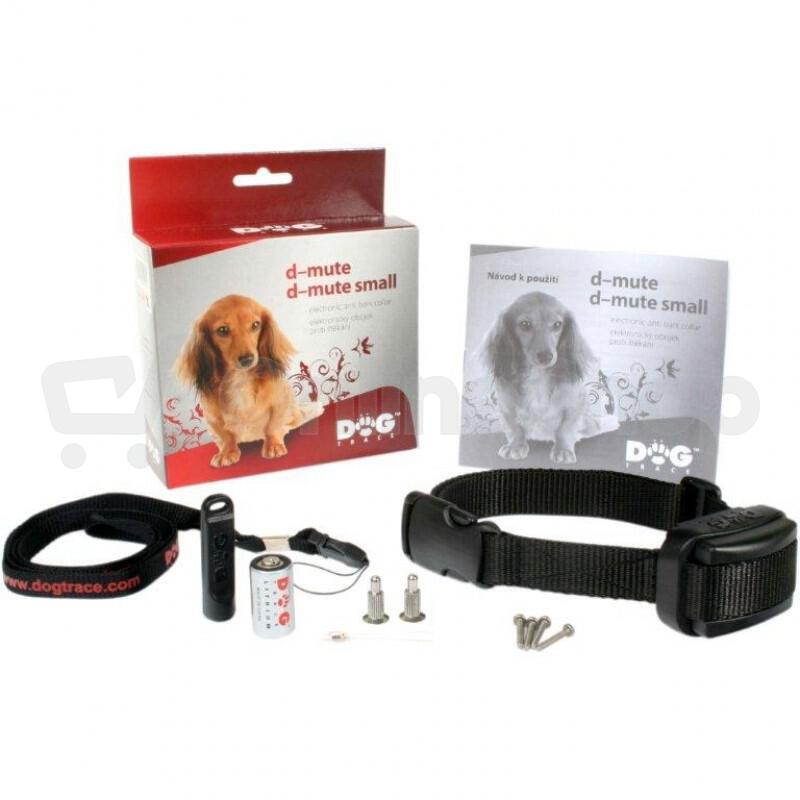 Obojek protištěkací Dog Trace d-mute small light