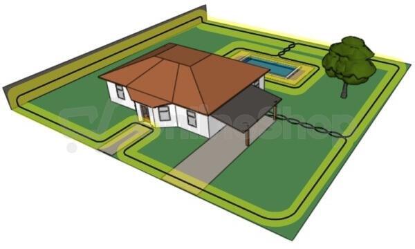 Elektronický neviditelný plot Dog Trace d-fence 101