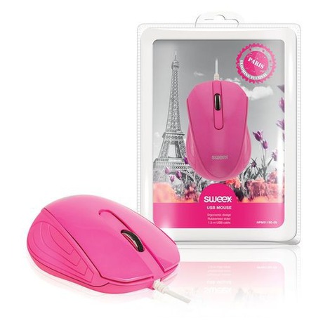 SWEEX Paris Mouse, pink