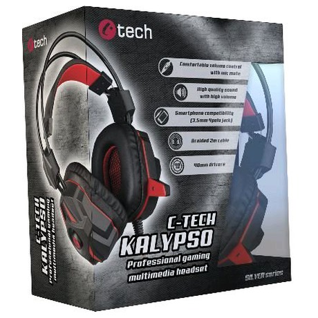 Herní sluchátka C-TECH Kalypso (GHS-04R) - Headset Kalypso (foto 5)