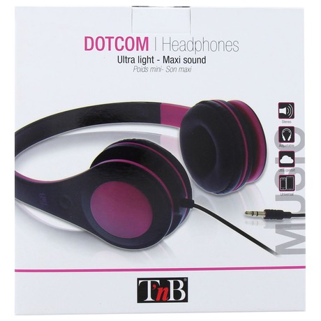 T`nB Dotcom Pink Headphones
