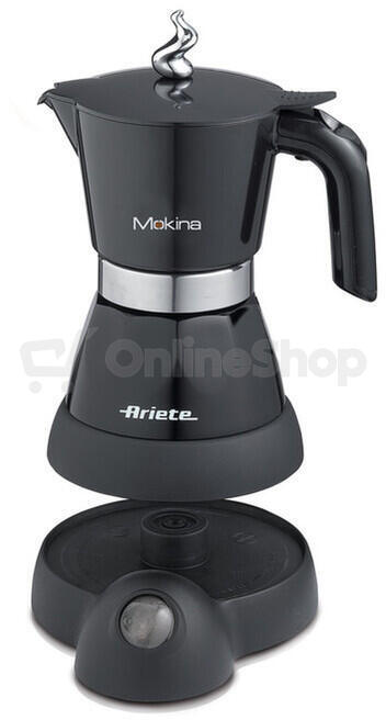 Ariete 1358 Moka Aroma Cafetière Électrique 2/4 Tasses 400W Blanc