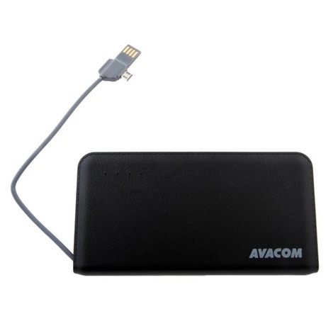 Power Bank Avacom 6000mAh 2,1A - černá - Avacom 6000mAh 2,1A -&nbsp;černá (foto 1)