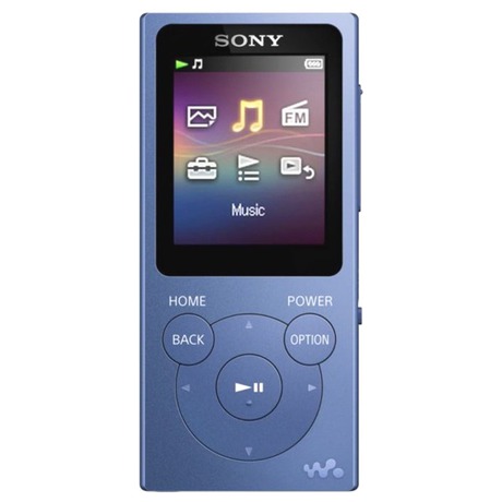Přehrávač MP3 Sony NWE393 4GB modrý - Sony NW-E393L 4GB, modrý (foto 2)