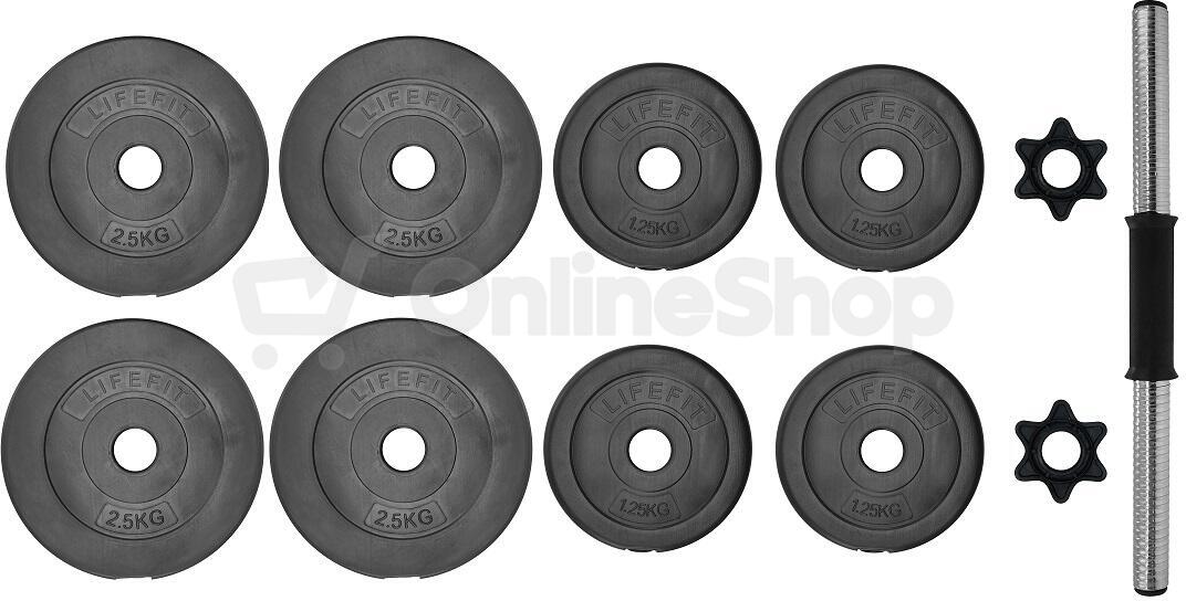 Set činka Lifefit Strong nakládací 15kg