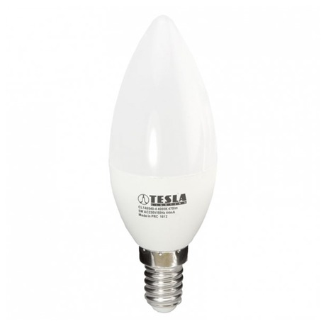 Žárovka LED Tesla svíčka, 5W, E14, studená bílá - Tesla svíčka, 5W, E14, studená bílá (foto 2)