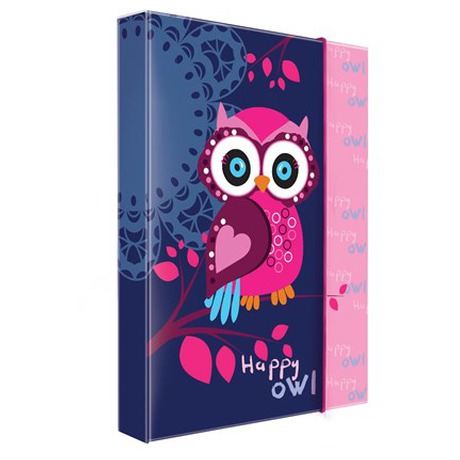 Desky na sešity P + P Karton A4 Owl - P +&nbsp;P Karton A4&nbsp;Owl (foto 1)