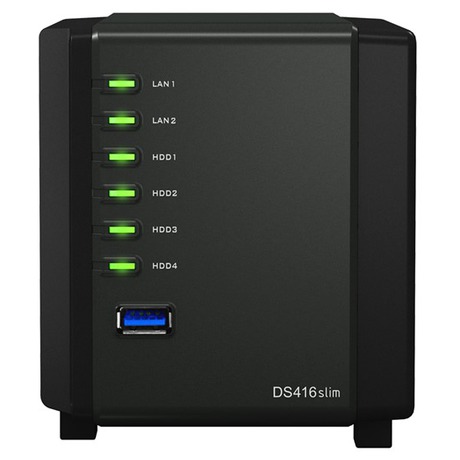 Datové úložiště (NAS) Synology DiskStation DS416slim (pouze 2.5 HDD) - Synology DiskStation DS416slim (foto 4)
