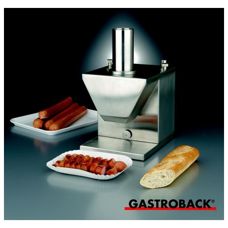 Gastroback 41404-Gastro Profi elektrický kráječ uzenin z nerez oceli,dvojitý srpovitý nůž, plátky: 5-35 mm. - GASTROBACK 41404 (foto 4)