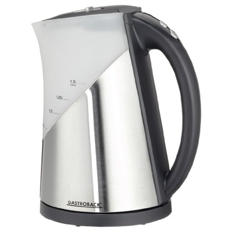 Gastroback 42420-Rychlovarná konvice 1.5l, 2400W, barevná indikace teploty, regulace teploty (40 až 85°Celsia) - GASTROBACK 42420 (foto 1)