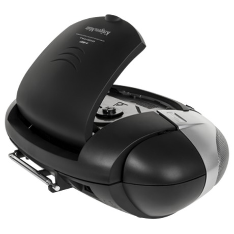 Kruger&Matz KM3902 - Boombox s CD, USB, SD, FM, displej, AUX, 6 x repro, 22W, black/silver - Kruger&Matz KM3902 (foto 1)