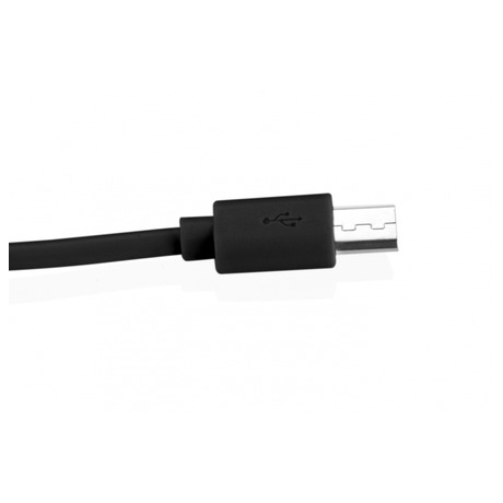 Kabel GoGEN USB A/microUSB B, propojovací, 0,9m - GoGEN USB/micro USB, 0,9m -&nbsp;černý (foto 1)
