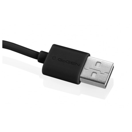 Kabel GoGEN USB/micro USB, 0,9m - černý