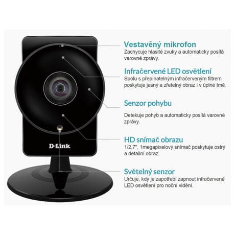 IP kamera D-Link DCS-960L - černá