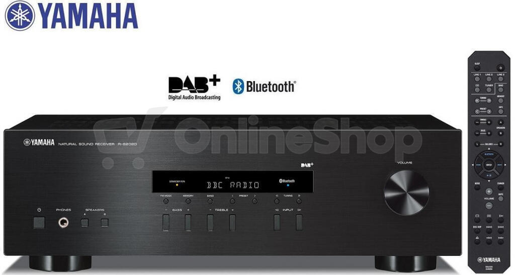 Stereo receiver Yamaha R S202 (D) černá