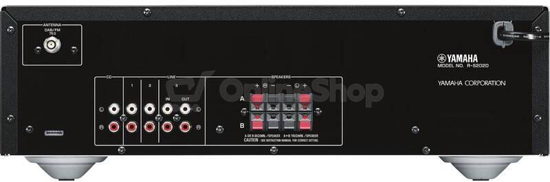 Stereo receiver Yamaha R S202 (D) stříbrná
