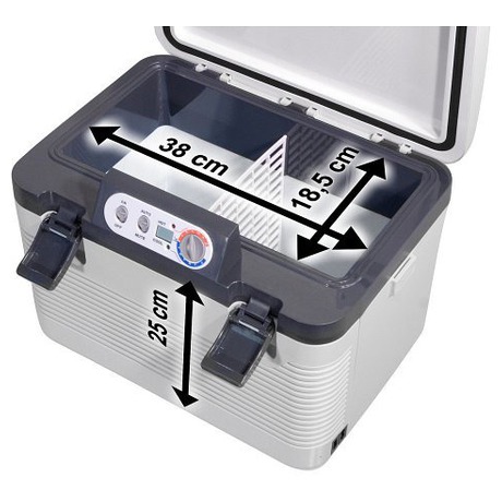 Autochladnička Compass 19 l + display 220V/24V/12V DOUBLE - Compass 07130 19l (foto 2)
