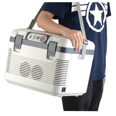 Autochladnička Compass 19 l + display 220V/24V/12V DOUBLE - Compass 07130 19l (foto 7)