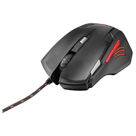 Myš Trust GXT 111 / optická / 7 tlačítek / 2500dpi - černá/červená - Trust GXT 111 Gaming Mouse (foto 4)
