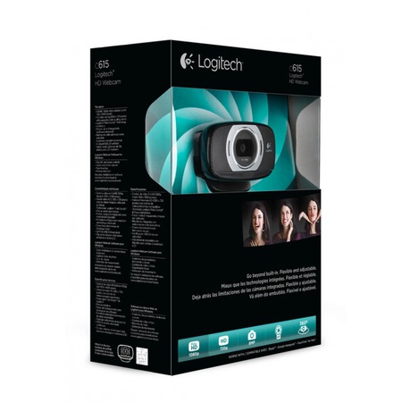 Webkamera Logitech HD Webcam C615 - černá