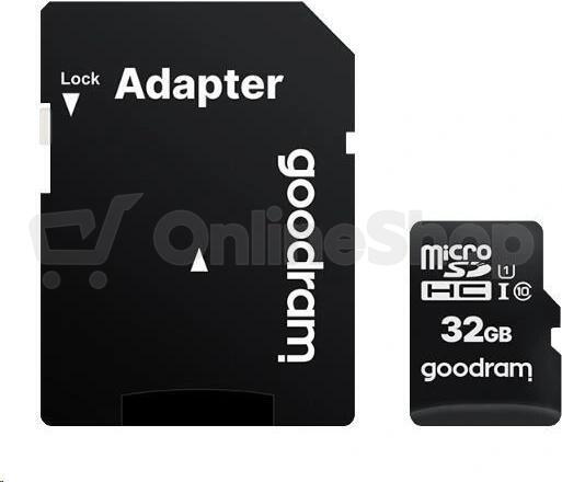 Paměťová karta GOODRAM 32GB CL10 UHS1